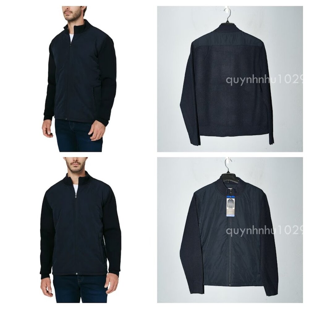 Infinity Men's Mixed Media Jacket